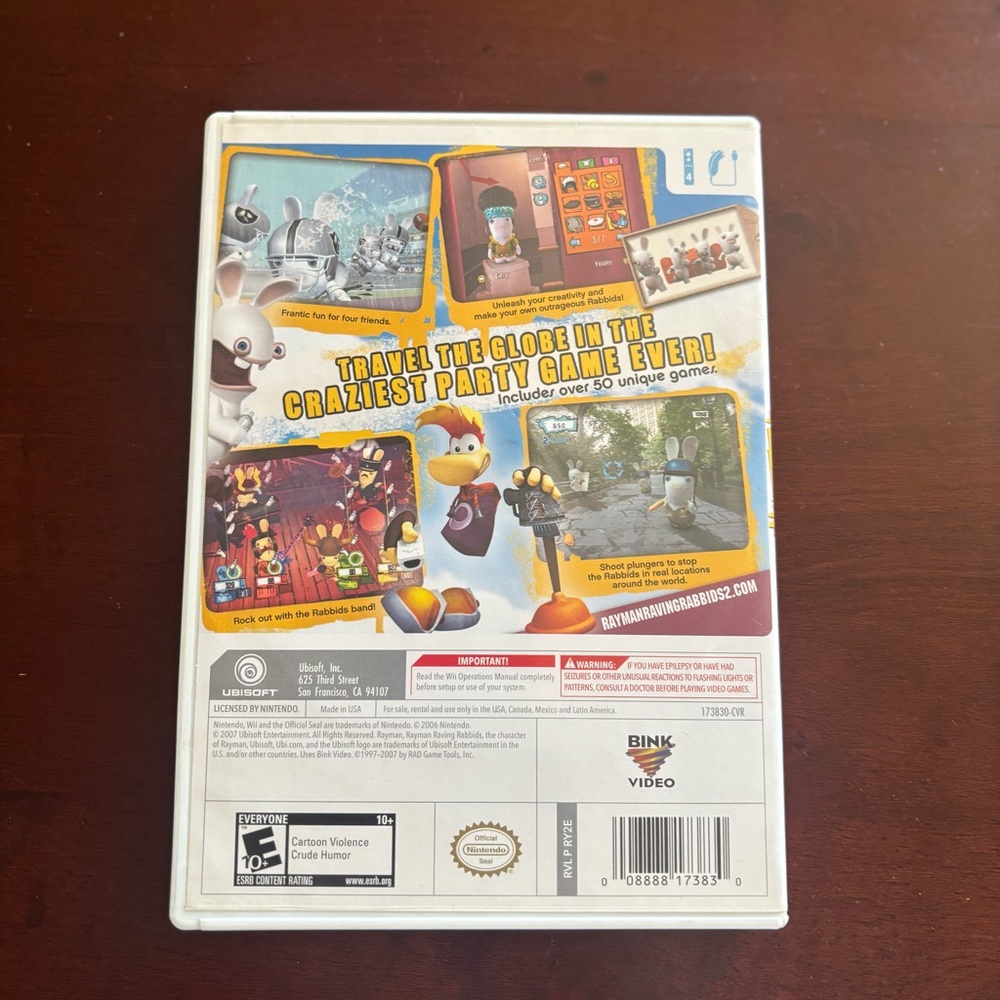 Rayman Raving Rabbids 2 - Nintendo Wii - Picture 3 of 4